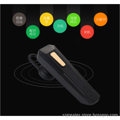 Newest lightweight mono earphone mini invisible Bluetooth 4.1 Earphone earbuds,single ear headset microphone for phones
